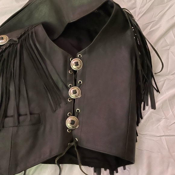 Leather vest - Picture 3 of 5